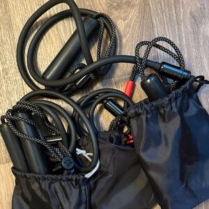 Peloton Black and Red Resistance Band Set ( Never Used)